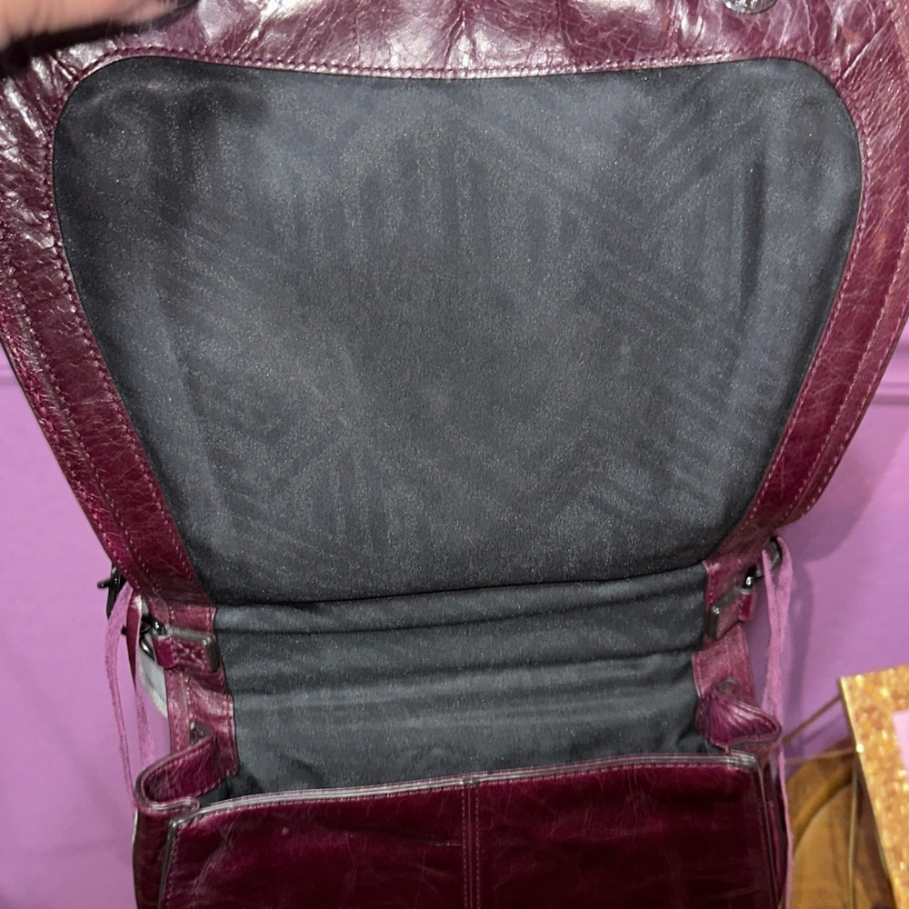 Rebecca Minkoff Rich Burgundy Crossbody Bag - Picture 7 of 11